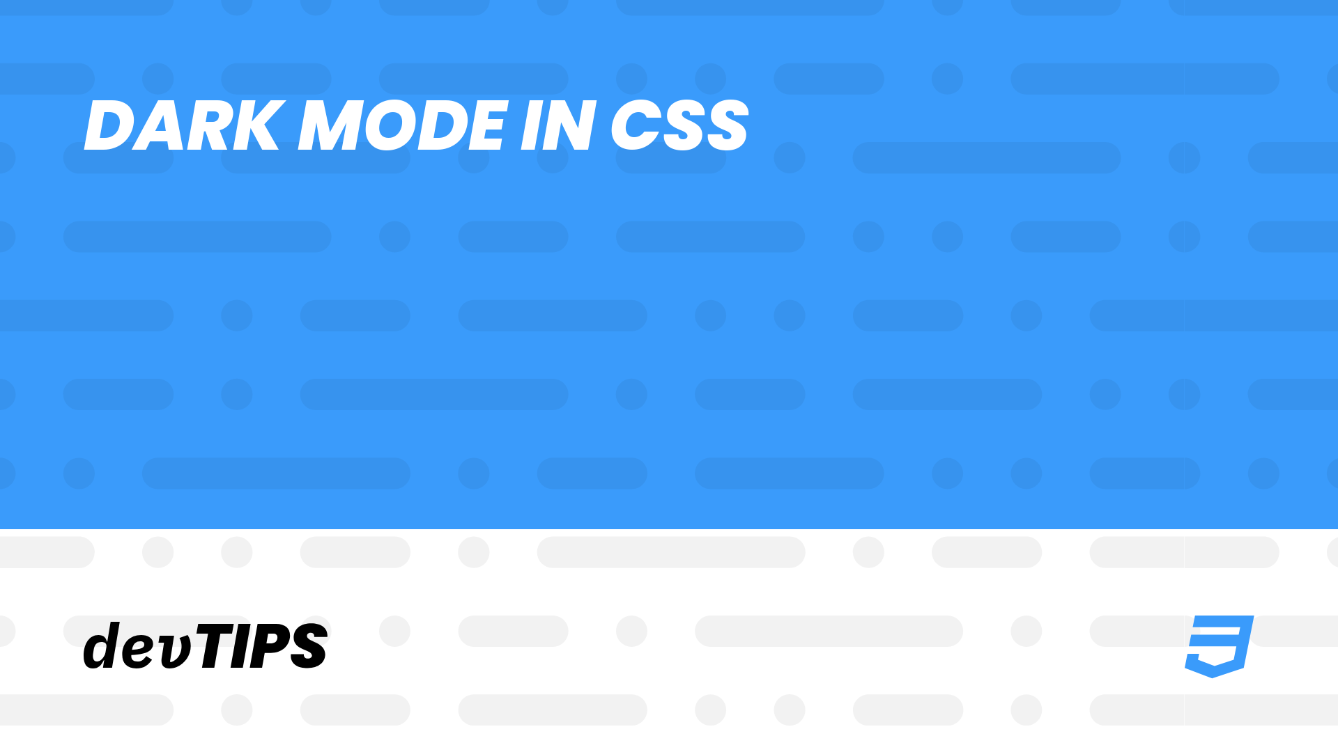 dark-mode-in-css